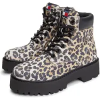 Tommy Hilfiger Tjw Platform Cheetah Boots - Beige - 40