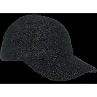 Upfront Hyper 7Panel Hard Front Baseball Cap - Black - ONE SIZE