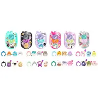 Squishmallows Squish-a-longs S7 3 kpl 2,5 cm hahmo ja klipsikotelo