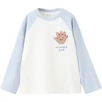 Mango KIDS Paita 'LEGENDB' opaali / vaaleansininen / vaaleanruskea / valkoinen