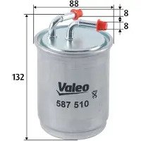 Valeo Polttoainesuodatin 587510