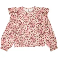 Müsli Bouquet Ruffle L/S T - Pink - 104