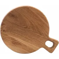 Sögne Home - Otto pyöreä leikkuulauta 38x29 cm tammi