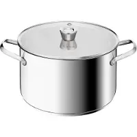 Tefal emotion plus ss 26 cm/7,7 l pinnoittamaton kattila