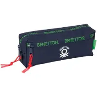 Safta Benetton Together 22x8.5x6 Cm Triple Kynäkotelo