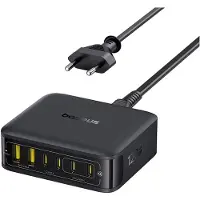 Baseus EnerFill FH21 120W Charging Station 4xUSB-C + 2xUSB-A - Black