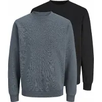 Jack & Jones Collegepaita 'JJEBRADLEY' tummanvihreä / musta