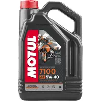 Motul Moottoriöljy 7100 4T 5W-40, 4 litraa TEKNOSYNTEESI, 4 litraa