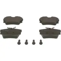 Bosch Jarrupalasarja (4kpl), levyjarru 0 986 494 040