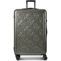 Roberto Cavalli Florence 4-pyöräinen vetolaukku 74 cm Laajennettava Oliivinvihreä