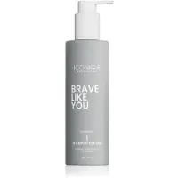 ICONIQUE Professional BRAVE LIKE YOU Energising Shampoo energisoiva shampoo miehille 250 ml