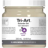 Taidepiste Tri-Art Retarder Gel, kuivumisen hidastin paksuille akryyliväreille - 250ml