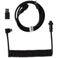 Keychron Kierteinen Aviator Angled 8K USB-kaapeli (musta)