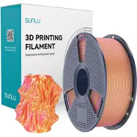SUNLU PLA+ Silk kaksivärinen filamentti (vaaleanpunainen ja kultainen)