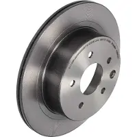 Brembo Jarrulevy 9896921 takana, tuuletettu, 1 Kappale