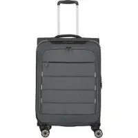 Travelite Skaii 4-pyöräinen vetolaukku 67 cm Laajennettava Harmaa