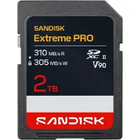 SanDisk Extreme PRO SDXC - 310MB/s - 2TB