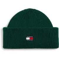 Tommy Hilfiger Tjm Heritage Short Beanie - Green - ONE SIZE