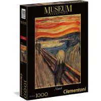 Clementoni Museum Collection Munch - The Scream 1000p palapeli
