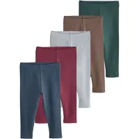 Next Leggingsit laivastonsininen / vaaleanruskea / vaaleanharmaa / tummanvihreä / tummanpunainen