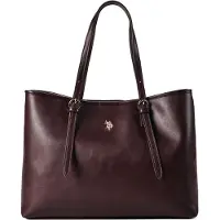 U.S. POLO ASSN. Ostoskassi 'BLACKSTONE' burgundin punainen