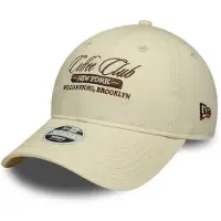 New Era Lippalakki 'CAFE SLOGAN 9TWENTY' vaaleabeige / tummanruskea
