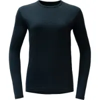 Devold Women's Breeze Plus Merino 200 Shirt Ink Kerrasto yläosat XL