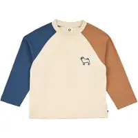 Müsli Dogs Color Block L/S T - Cream - 86