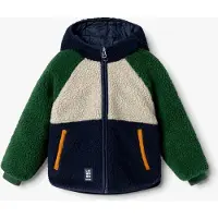 Liewood Jackson Käännettävä Teddytakki, Garden Green Multi Mix, 128