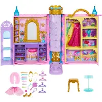Disney Princess Ready For The Ball Closet With Fashions, Accessories, & Storage, Opens 2 Feet Wide - Multi/patterned - ONE SIZE