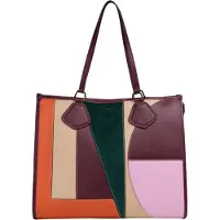 Lancel Ostoskassi 'Jour Cabas Zippé L Cuir Multicolore' monivärinen