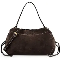 Abro Necessity Olkalaukku Nahka 40 cm Ruskea