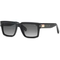 Philipp Plein Aurinkolasit SPP181M 54/20/150 Tummanharmaa Akryyli MIEHET SPP181M