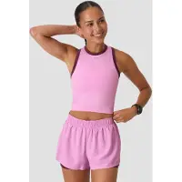 ICANIWILL Mirage Seamless Cropped Tank Pink lotus