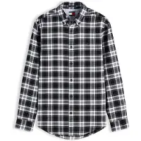 Tommy Hilfiger Paita vaaleanharmaa / musta / valkoinen