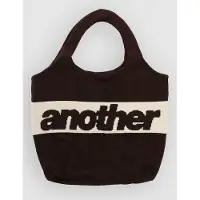 Another Cotton Lab Another Knit Tote Laukku ruskea