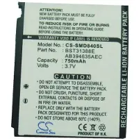 123accu Samsung SGH-D848 SGH-D840 M359 akku 750 mAh