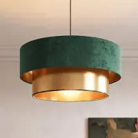 Duolla Riippuvalaisin Dorina , Vihreä, Makuuhuone, Tekstiili/kangas/silkki, Nuorisotyylinen
