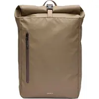 Sandqvist Stream Rolltop Backpack 14" - Beige - ONE SIZE