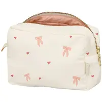 Cam Cam Makeup Bag - Ocs - Classic Stripes Rose - Cream - ONE SIZE