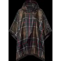 Barbour Tartan Poncho - Green - ONE SIZE