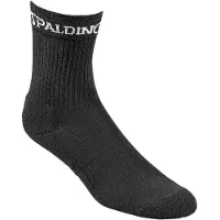 Spalding Mid Cut 3 Pairs Socks Musta EU 41-45 Mies