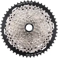 Contec Grad -kasetti 11-50 12-speed Shimano Micro Spline hopea/musta