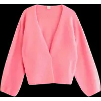 Lindex Knitted Cardigan - Pink - 128
