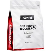 ICONFIT Soy Isolate 90 soijaproteiini-isolaatti, maustamaton, 800 g