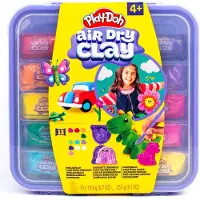 Play-Doh ilmakuivuva savi lilassa salkussa