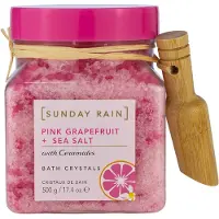Sunday Rain Bath Crystals Pink Grapefruit & Sea Salt 500 g