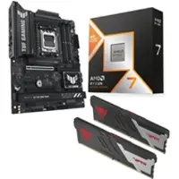 Asus TUF GAMING B850-PLUS WIFI + 9800X3D + 32GB DDR5 6000MHz -tuotepaketti