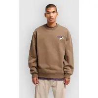 RVCA Dalas Tiger Palm Crew Neulepaita ruskea, S
