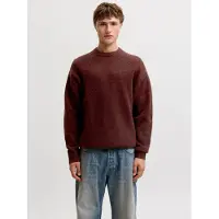 Jack & Jones Neulepaita 'JJESoho Ollie' tummanpunainen